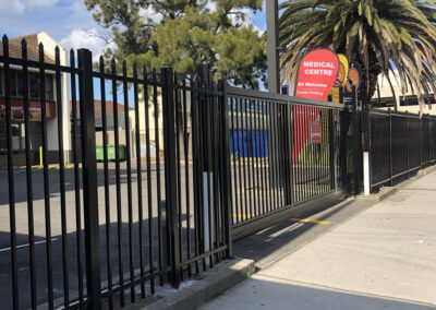 sliding gates on commercial property